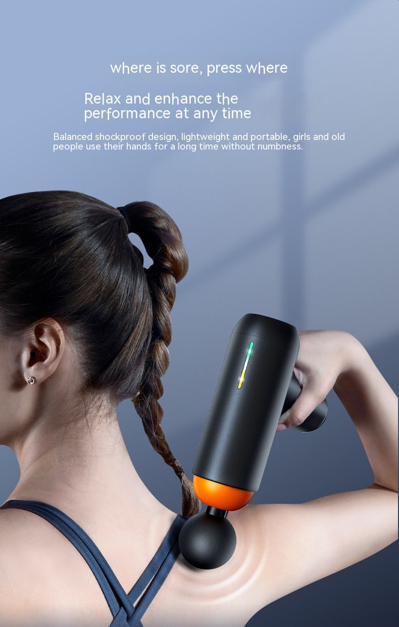 Mini pistola de masaje fitness – cuerpo completo